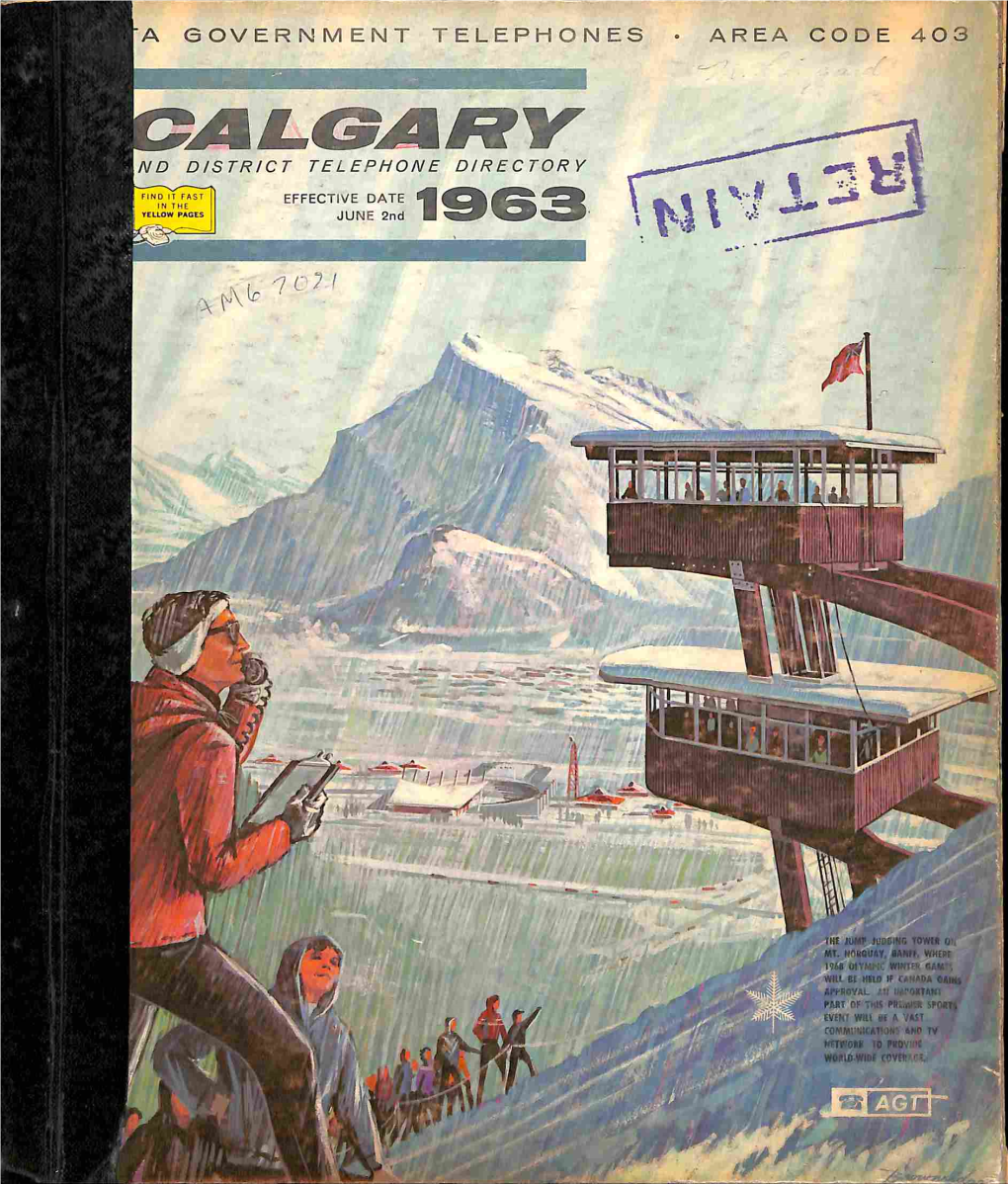 Calgary City 1963 Jun a to B