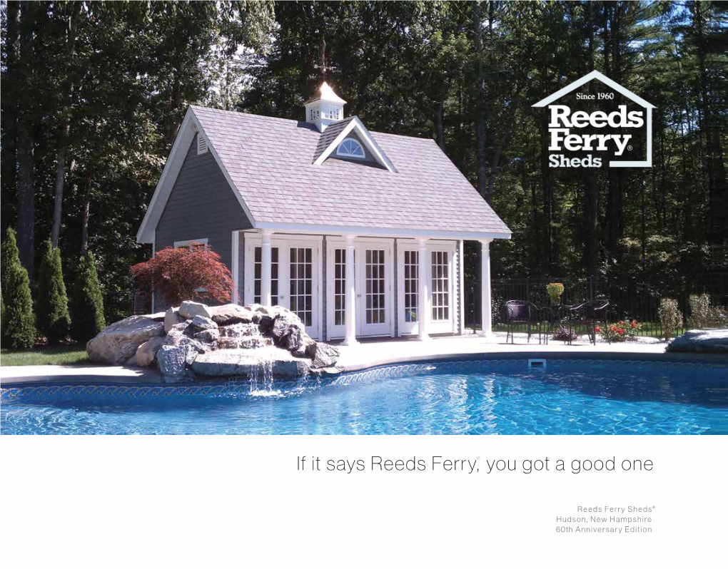 Reeds Ferry Sheds 2020 Brochure