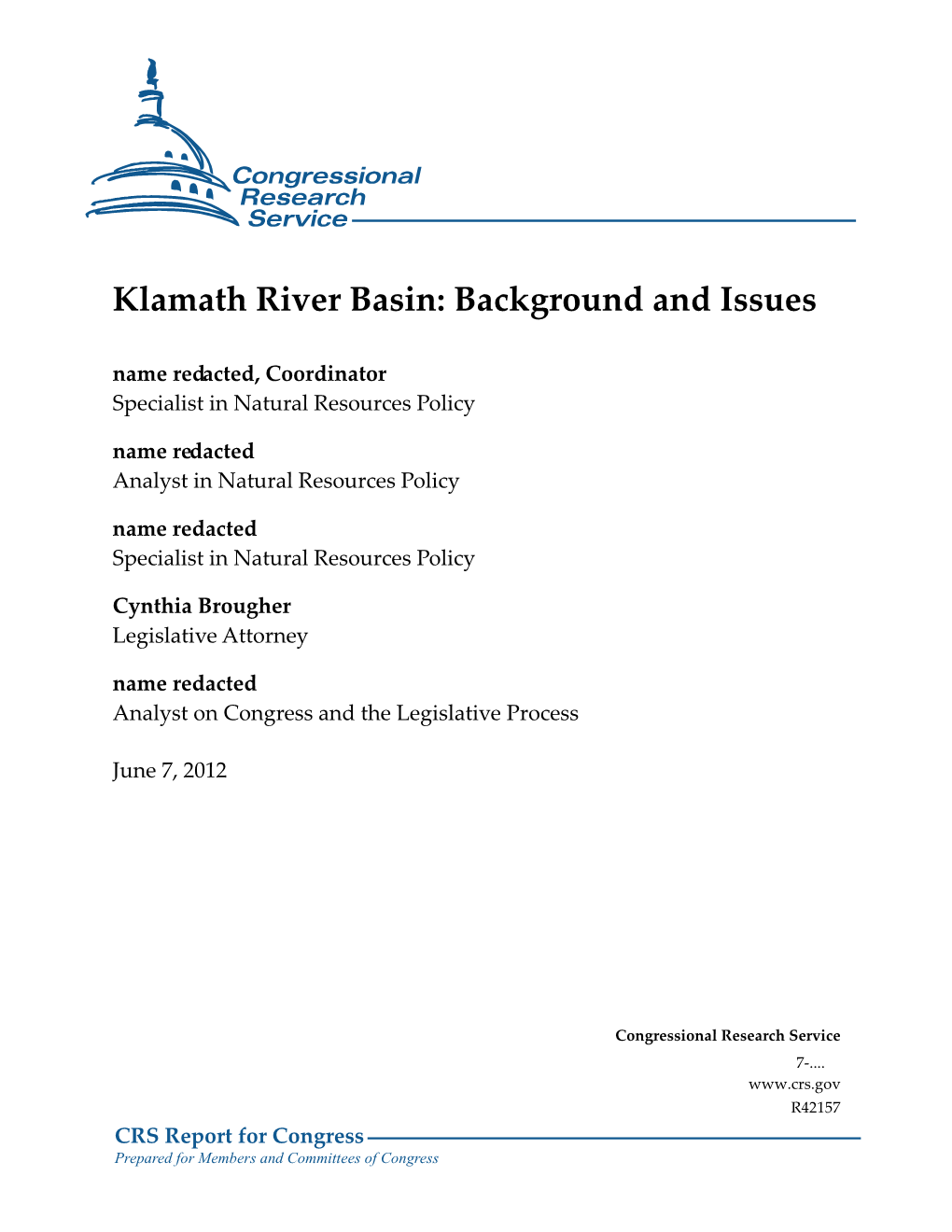 Klamath River Basin