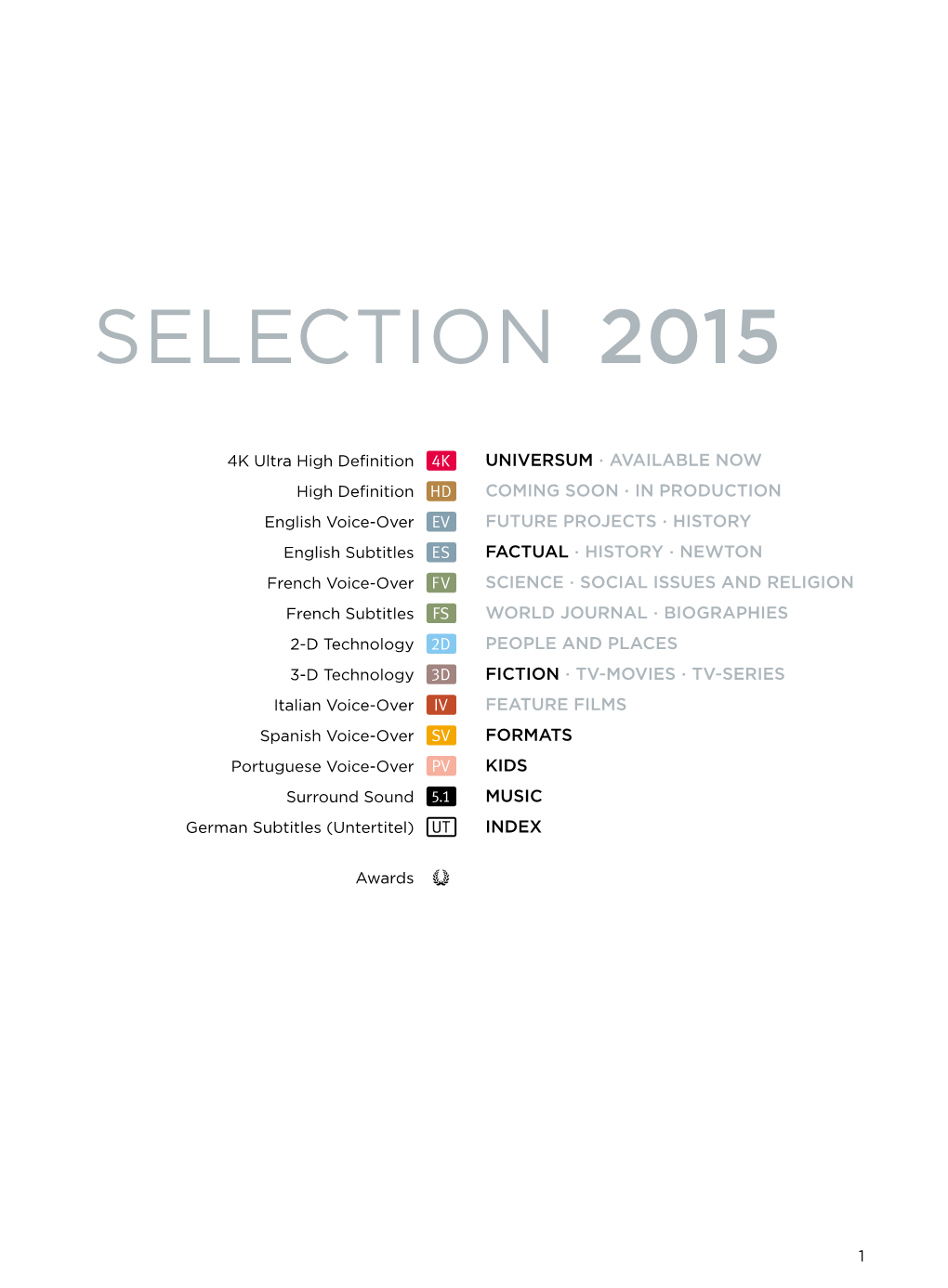 Selection 2015