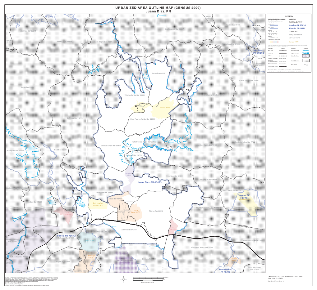 (CENSUS 2000) Juana Díaz, PR
