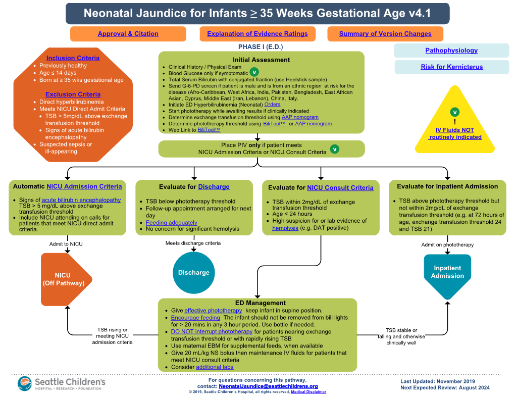 CSW Neonatal Jaundice Pathway