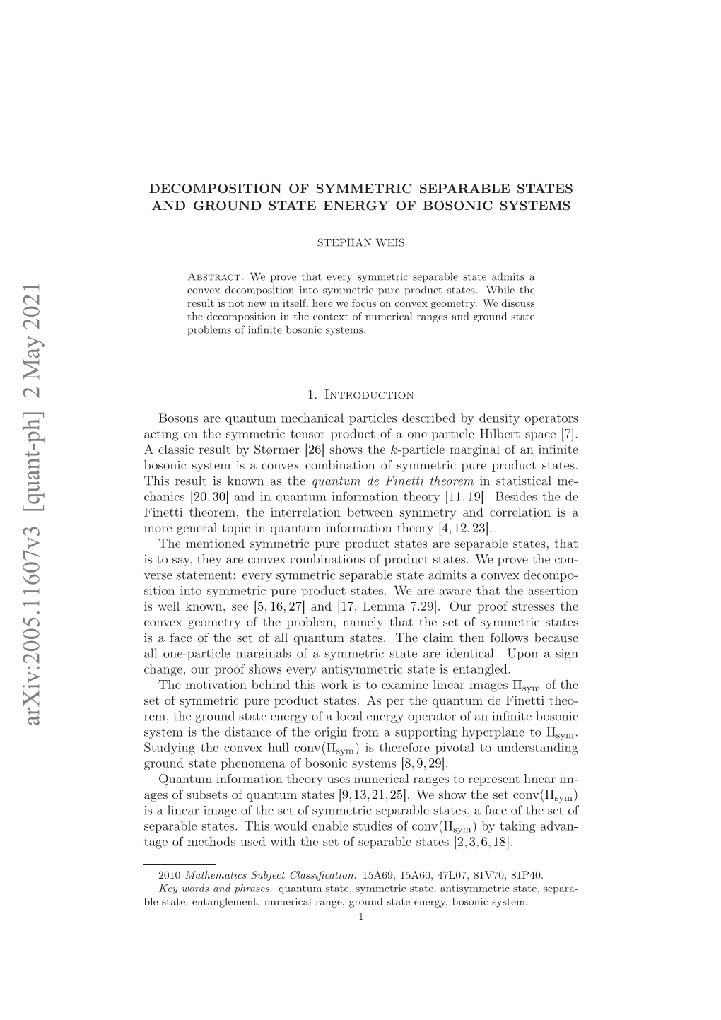 Arxiv:2005.11607V3