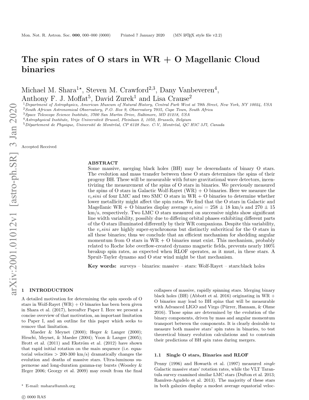 The Spin Rates of O Stars in WR+ O Magellanic Cloud Binaries