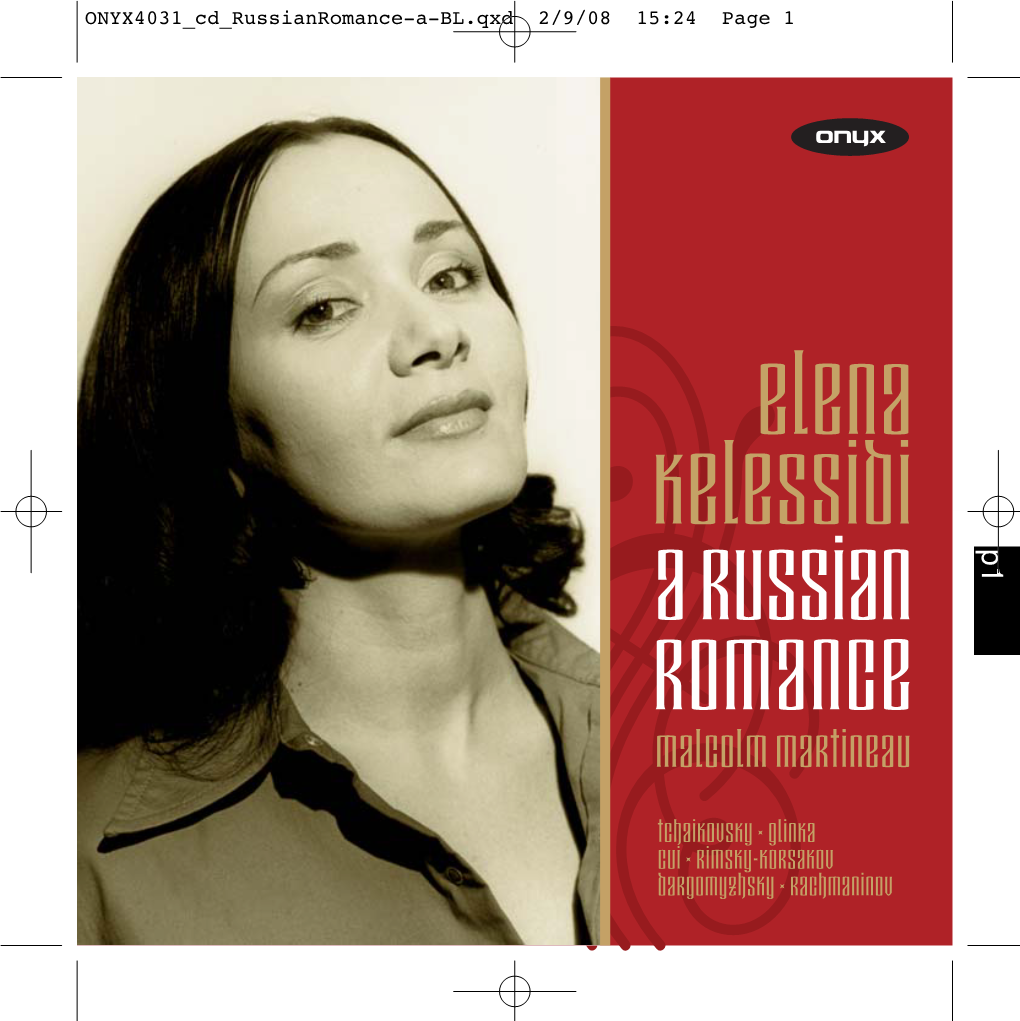 Elena Kelessidi a Russian Romance