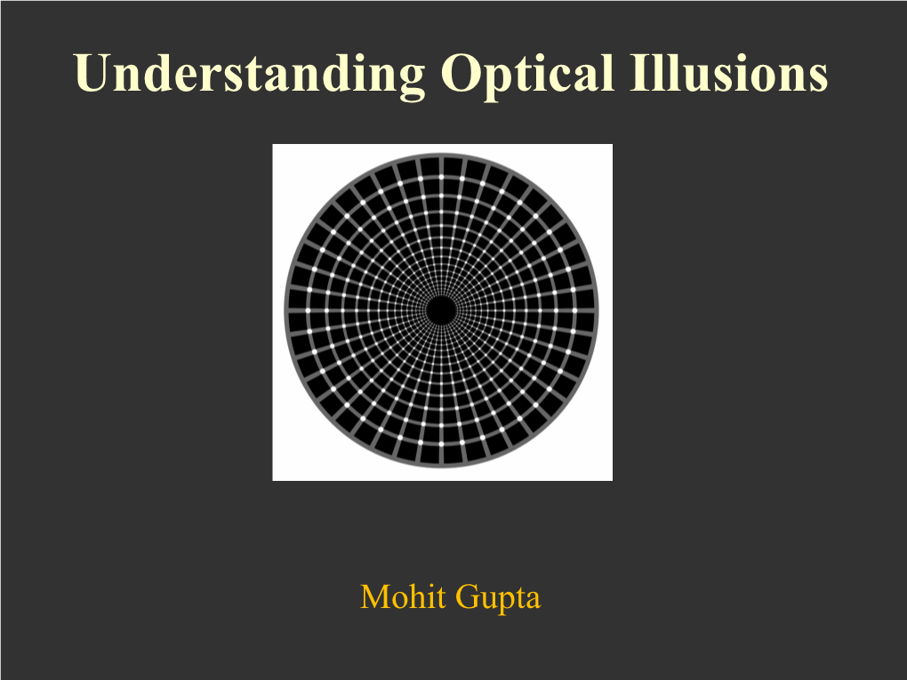 Understanding Optical Illusions