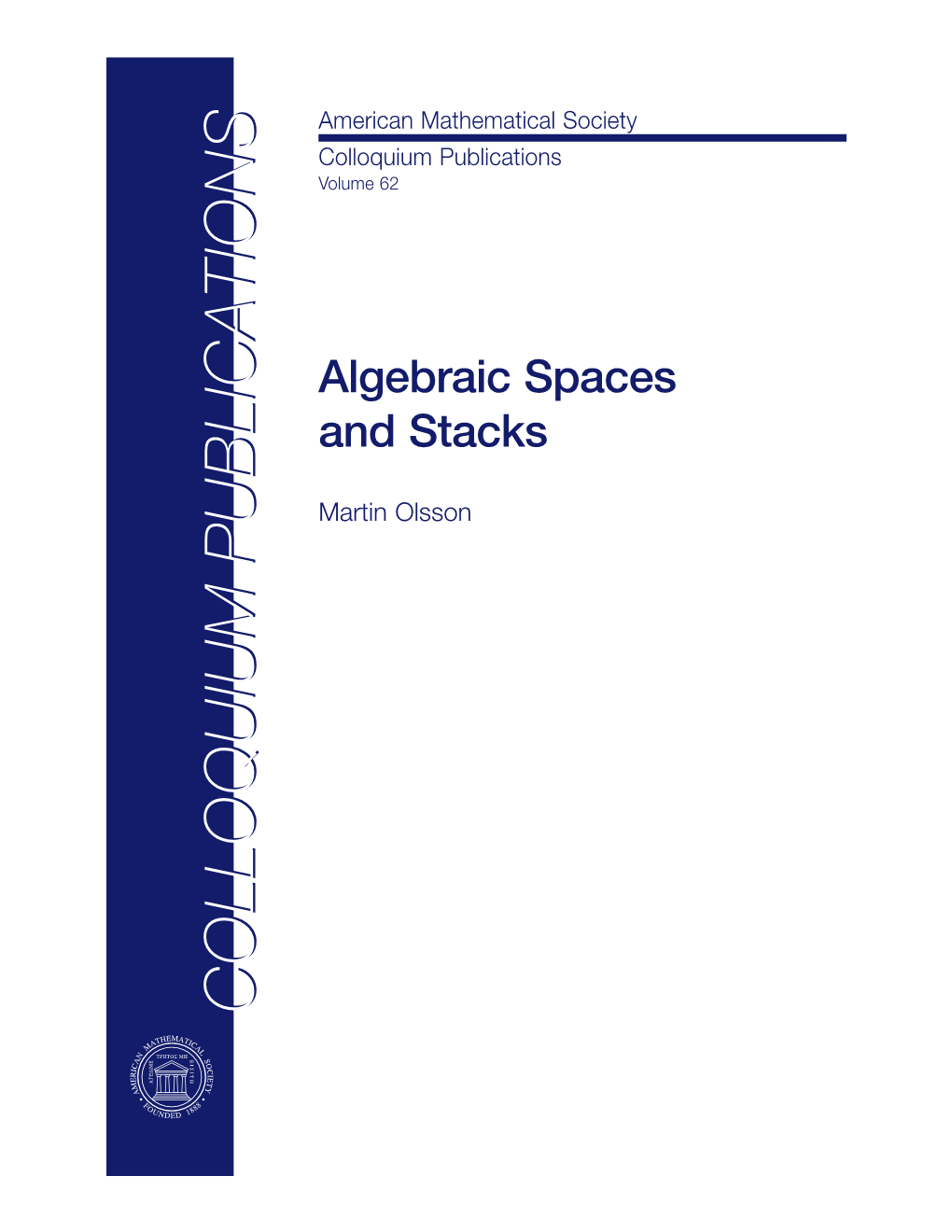 Algebraic Spaces and Stacks