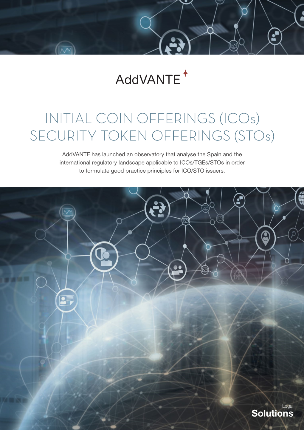 INITIAL COIN OFFERINGS (Icos) SECURITY TOKEN OFFERINGS (Stos)