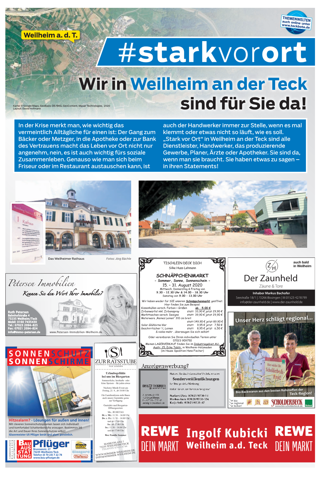 Wir in Weilheim an Der Teck Sind Für Sie Da!