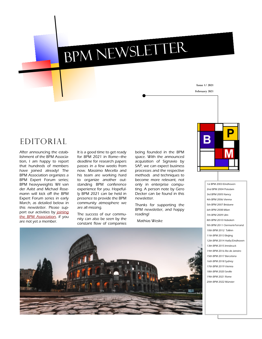 BPM Newsletter February 2021