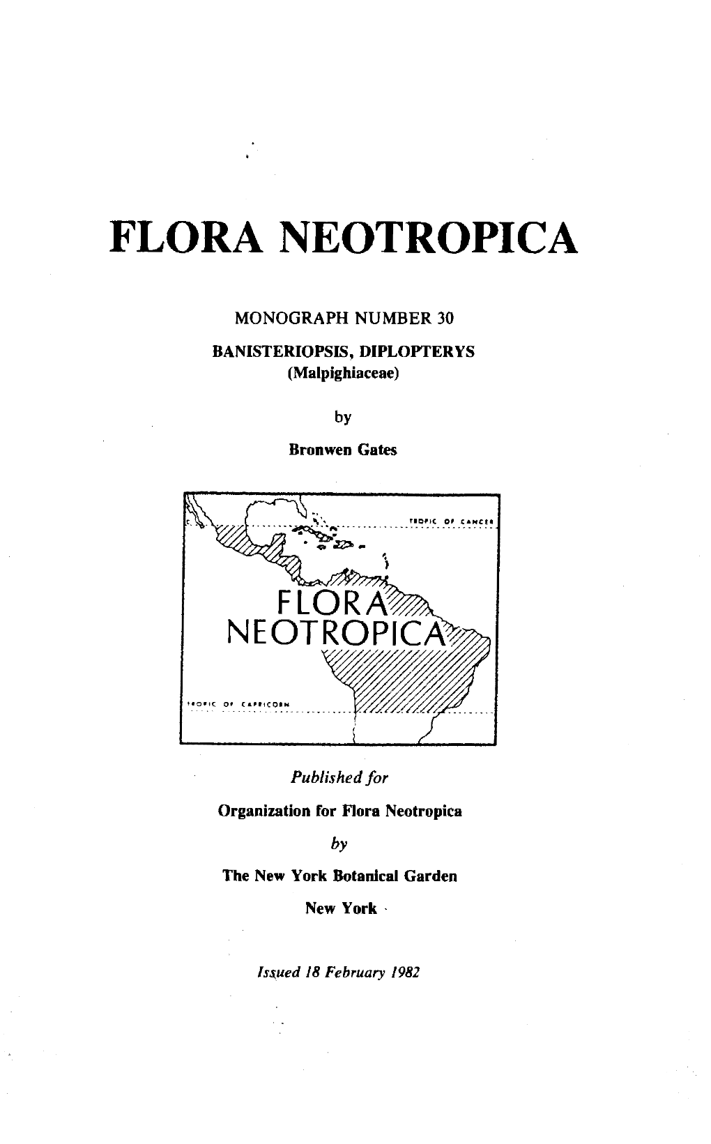 Flora Neotropica