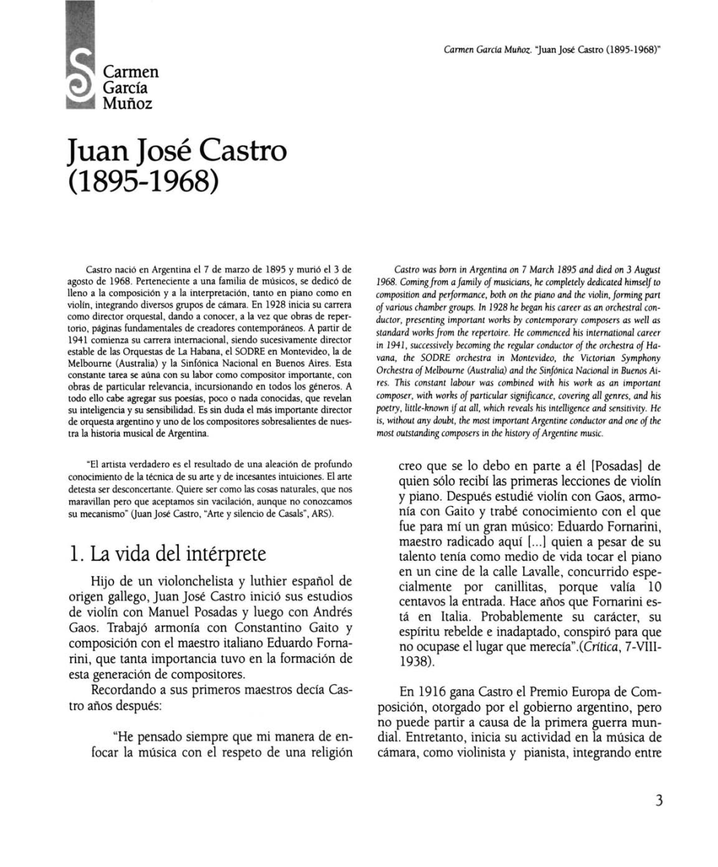 Juan José Castro (1895-1968)"
