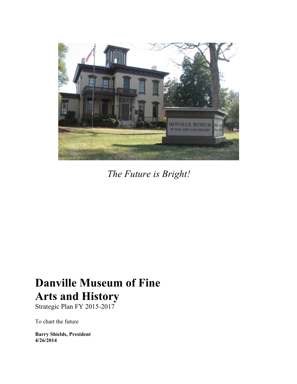 Danville Museum Strategic Report