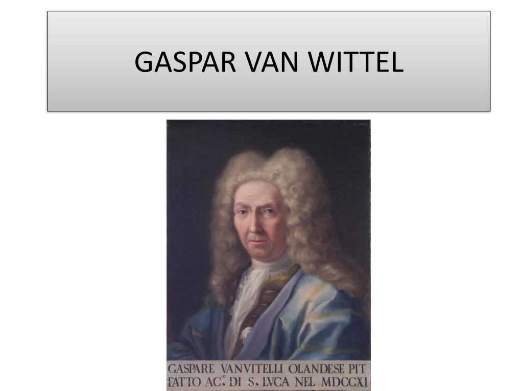 Gaspar Van Wittel