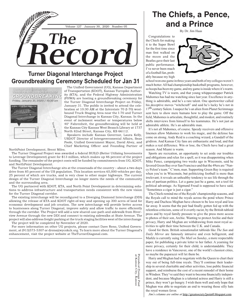 The Record – Jan. 30, 2020