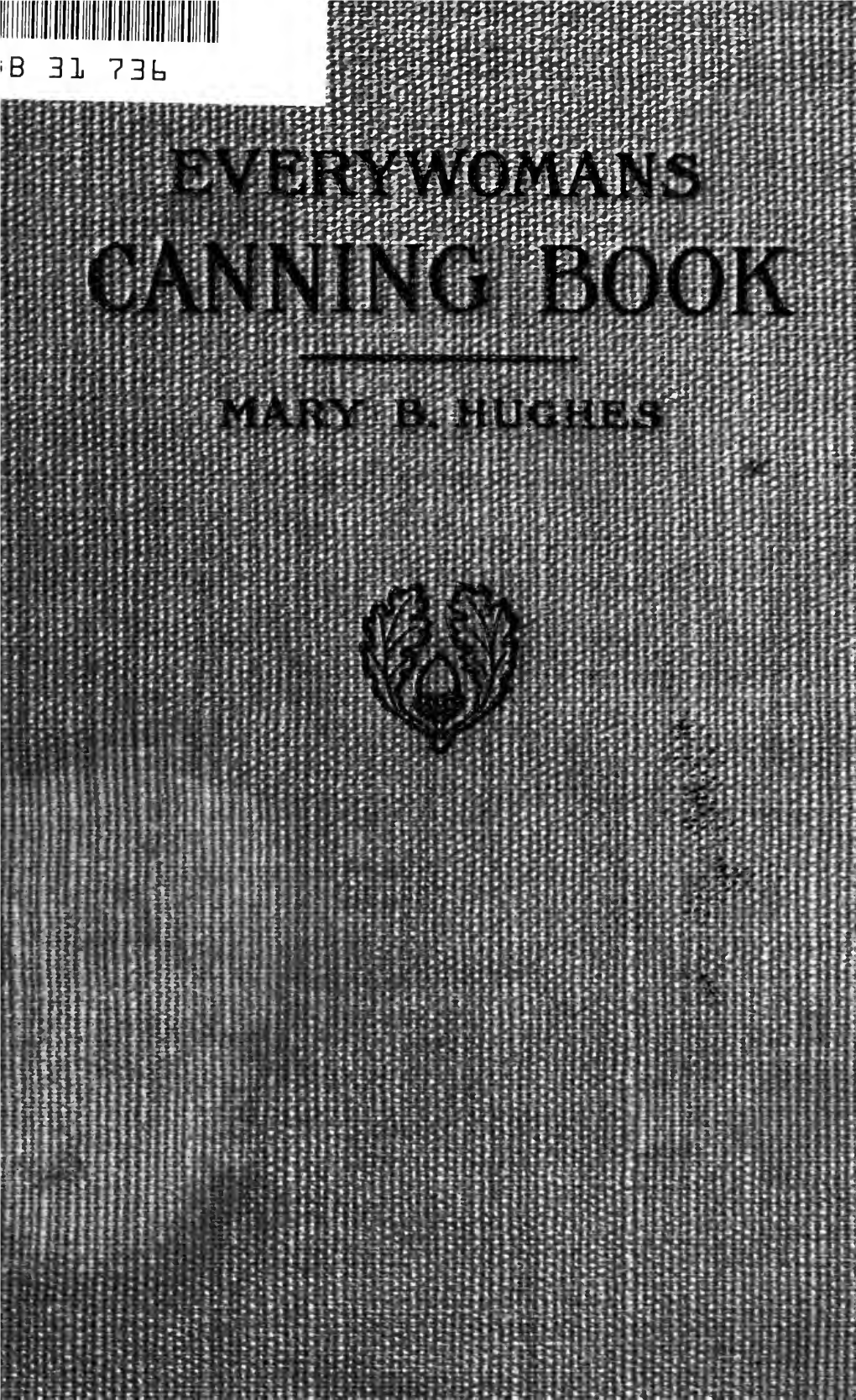 Everywomans Canning Book