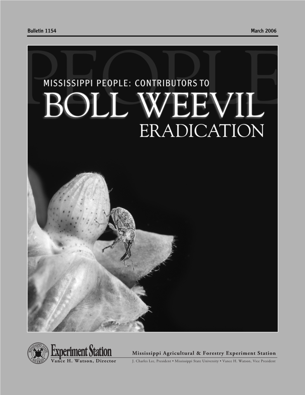 Contributors to Boll Weevil Eradication