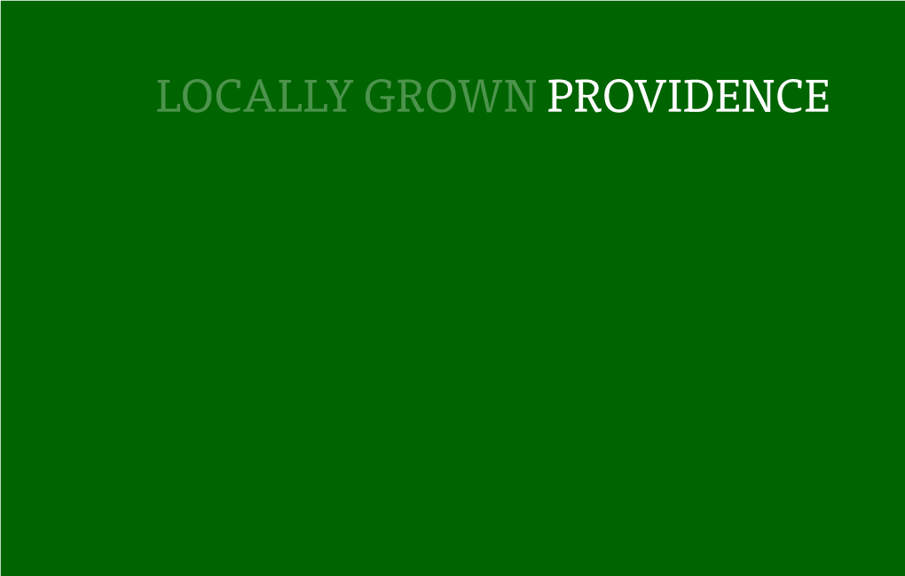 Locally Grown Providence