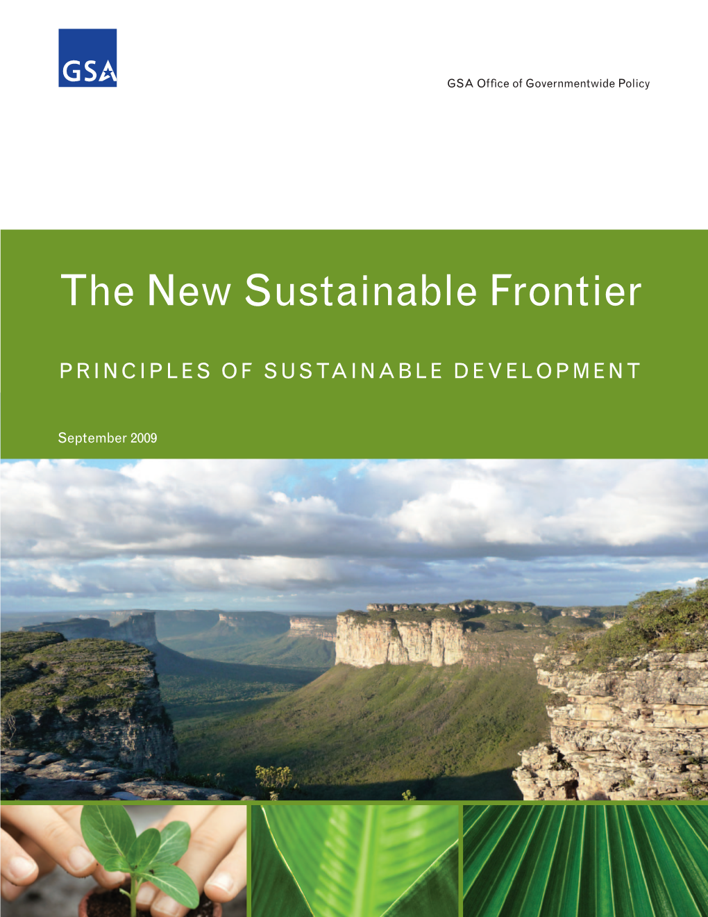 The New Sustainable Frontier