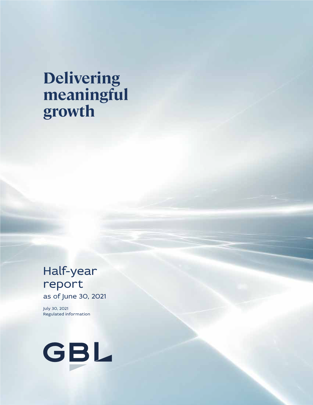 GBL-2021 Half-Year Report
