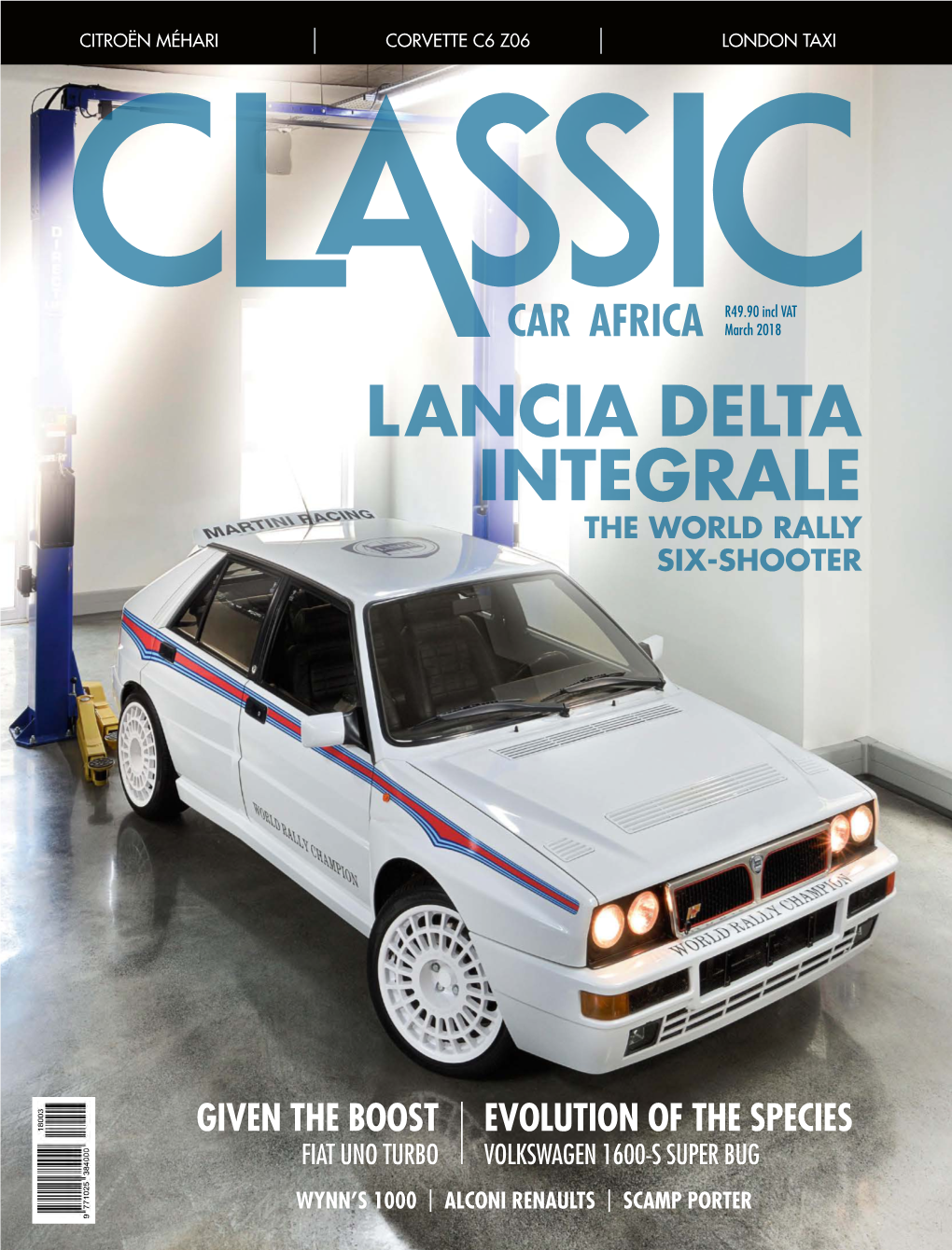 Lancia Delta Integrale the World Rally Six-Shooter