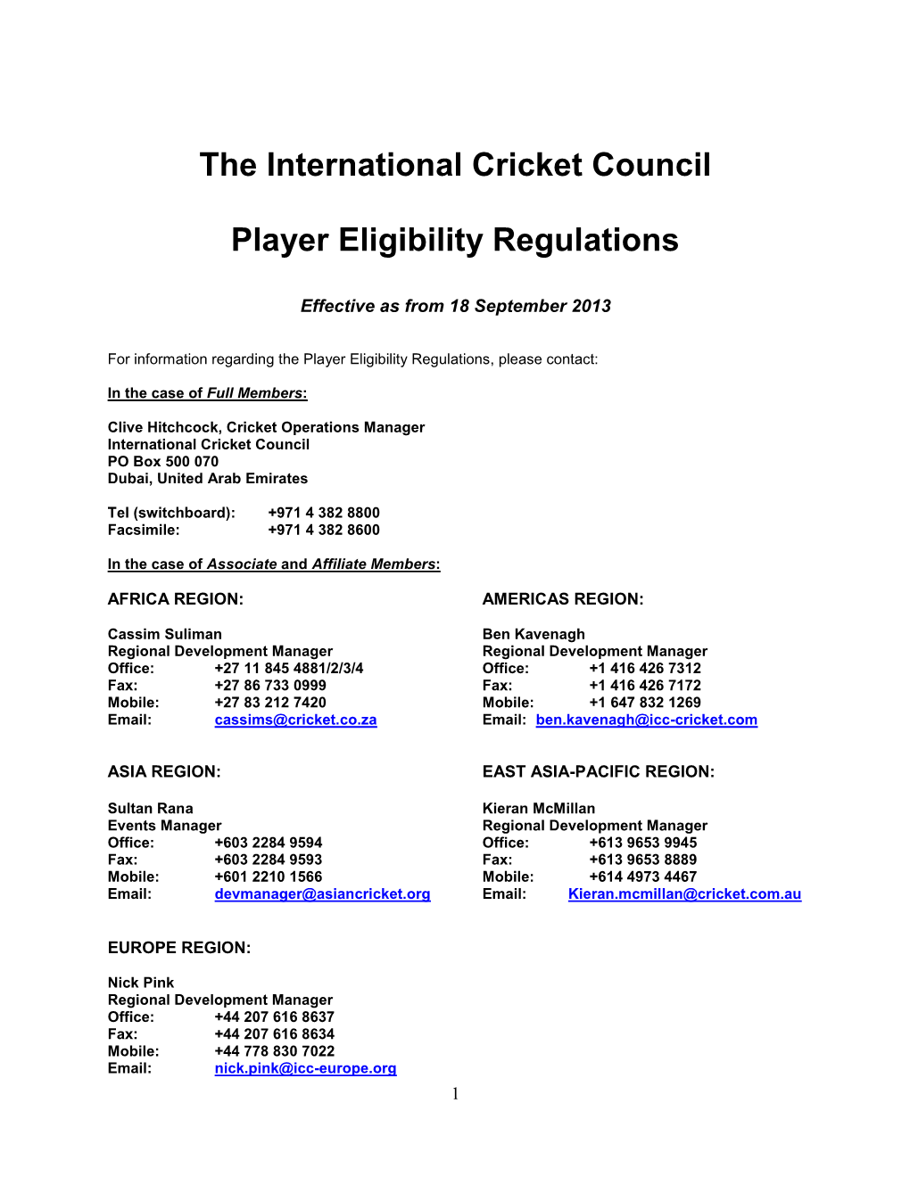 The World Anti-Doping Code