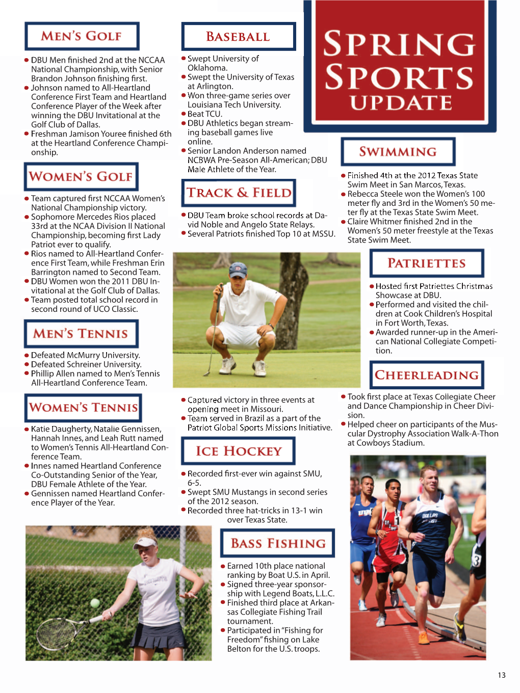 DBU Athletics Spring Review