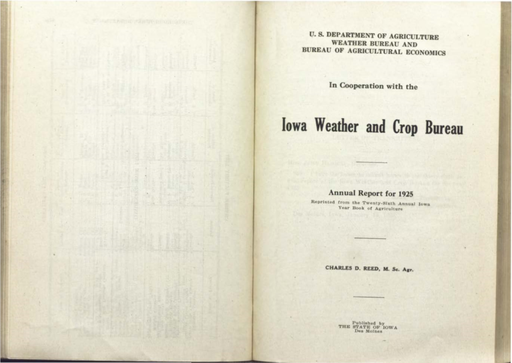 Iowa Weather and Crop Bureau