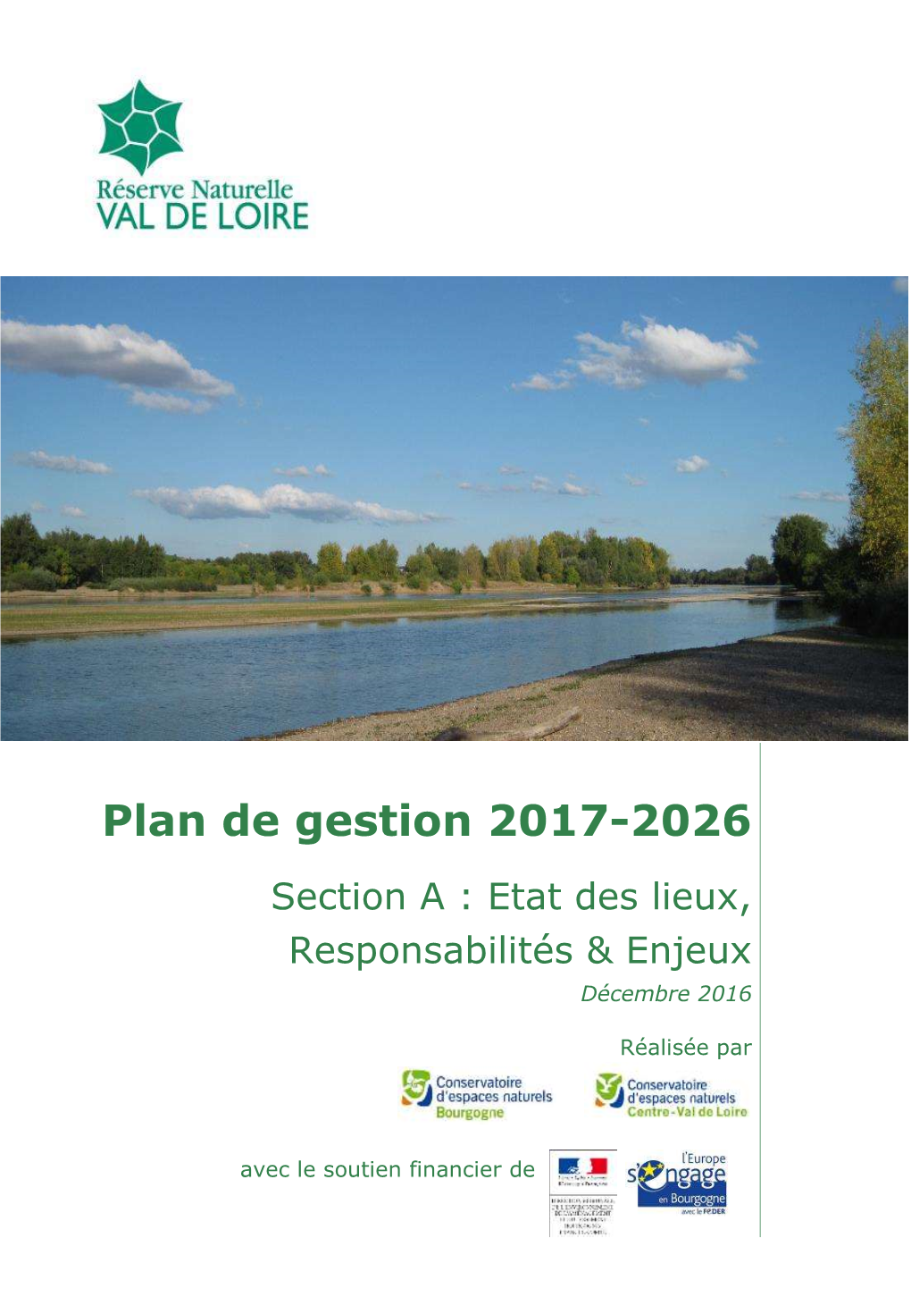 Plan De Gestion 2017-2026