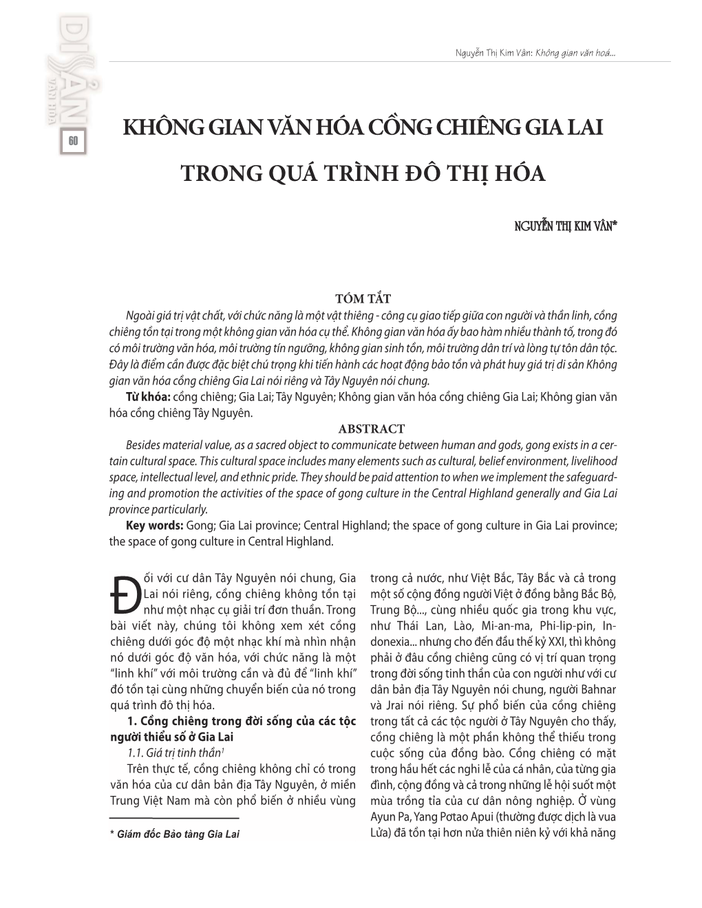 Không Gian Văn Hóa Cồng Chiêng Gia Lai Trong Quá