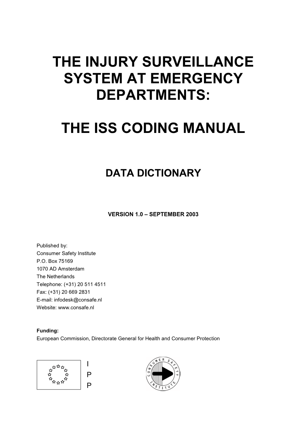 Developing a Coding Manual for an All-Injury
