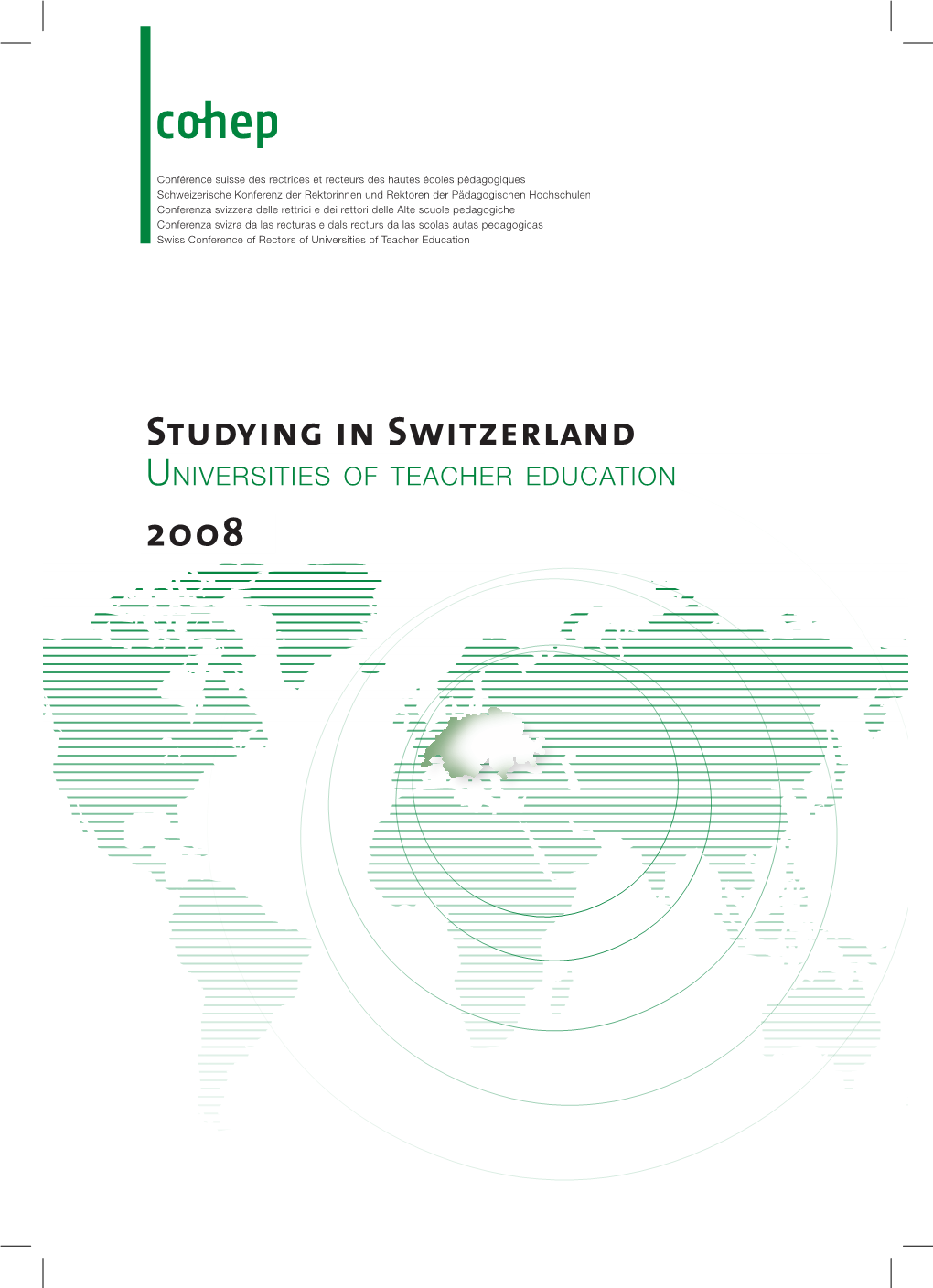 Studying in Switzerland 2008