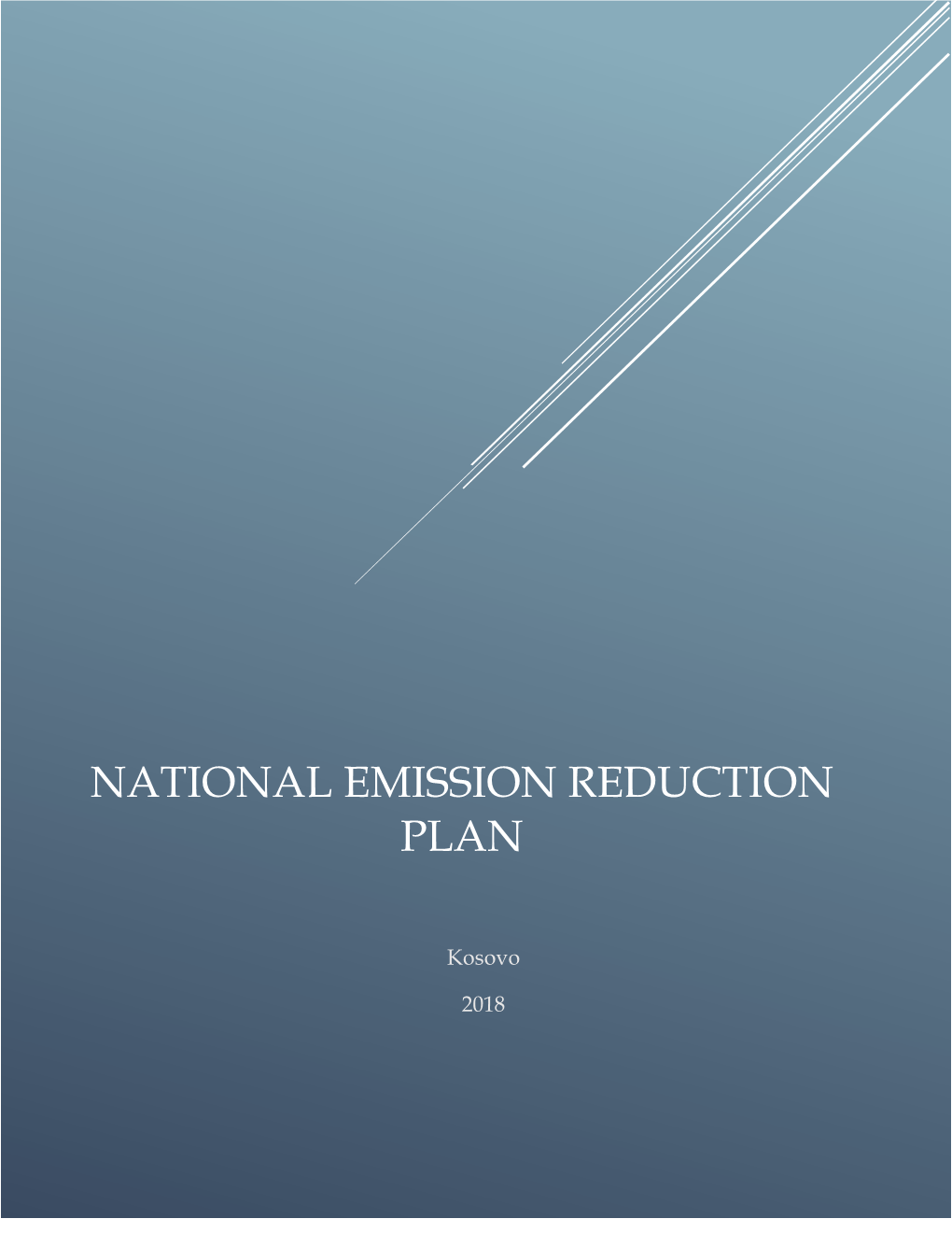 National Emission Reduction Plan