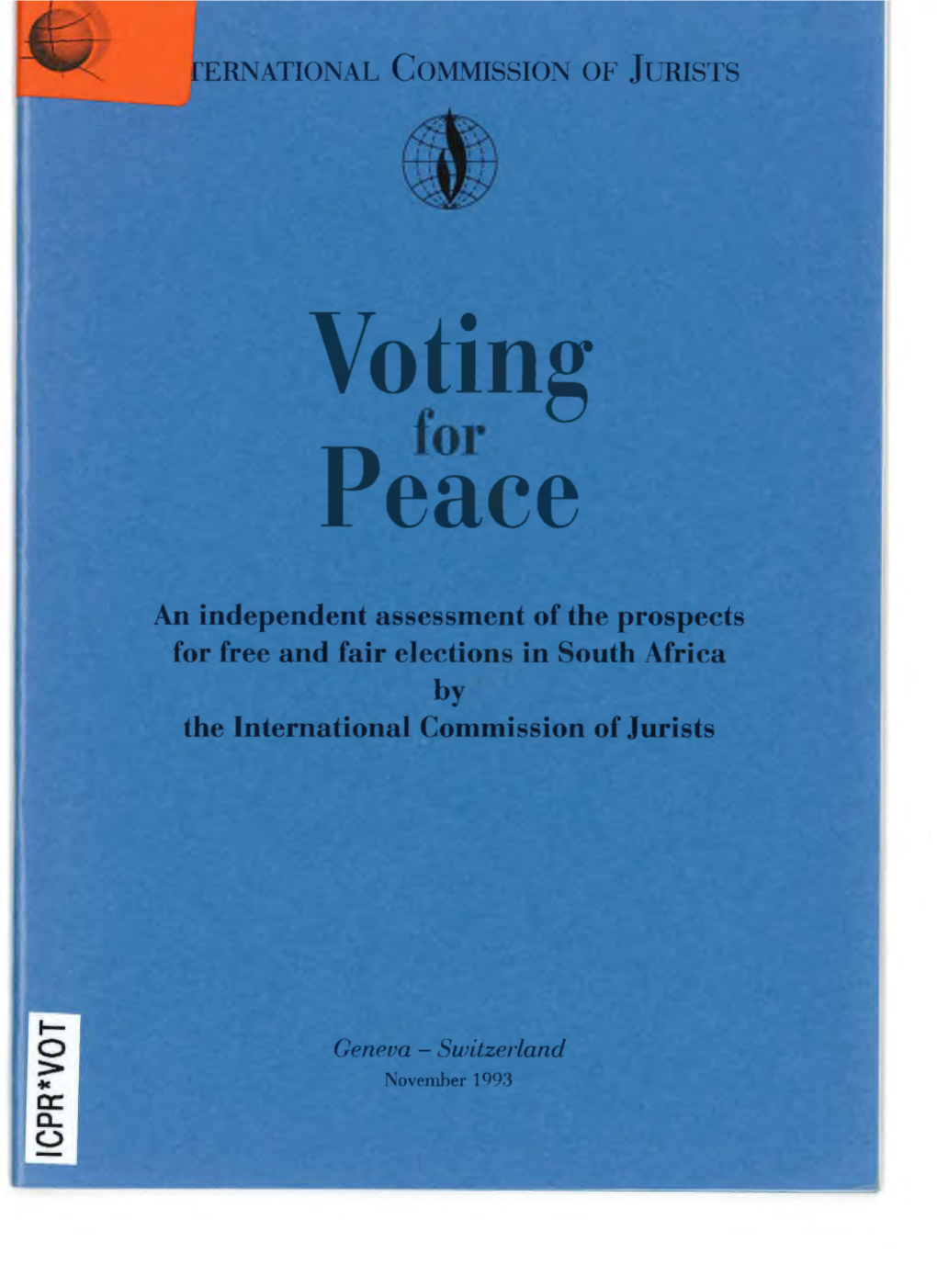 South Africa-Voting for Peace-Fact