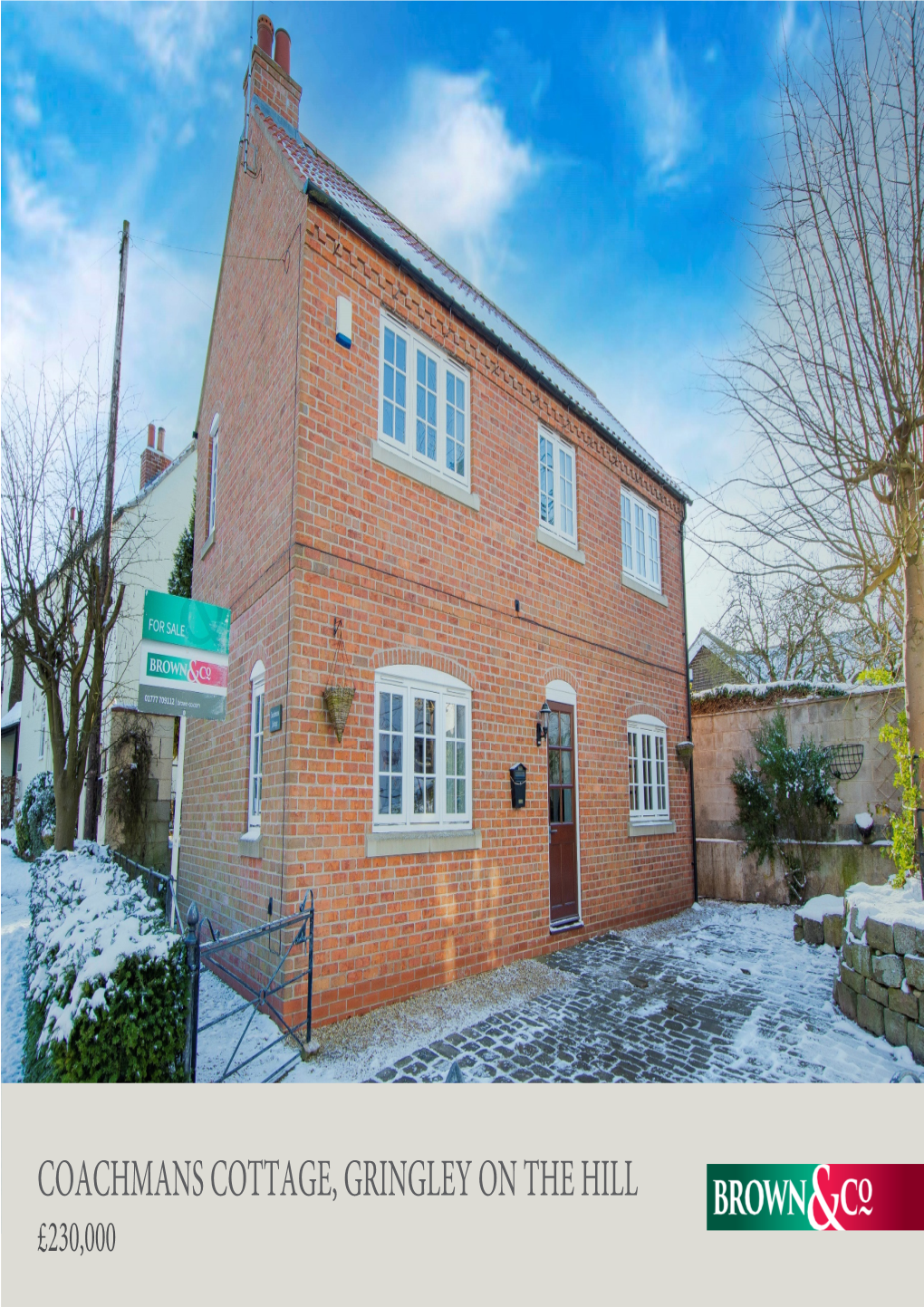 Coachmans Cottage, Gringley on the Hill £230,000