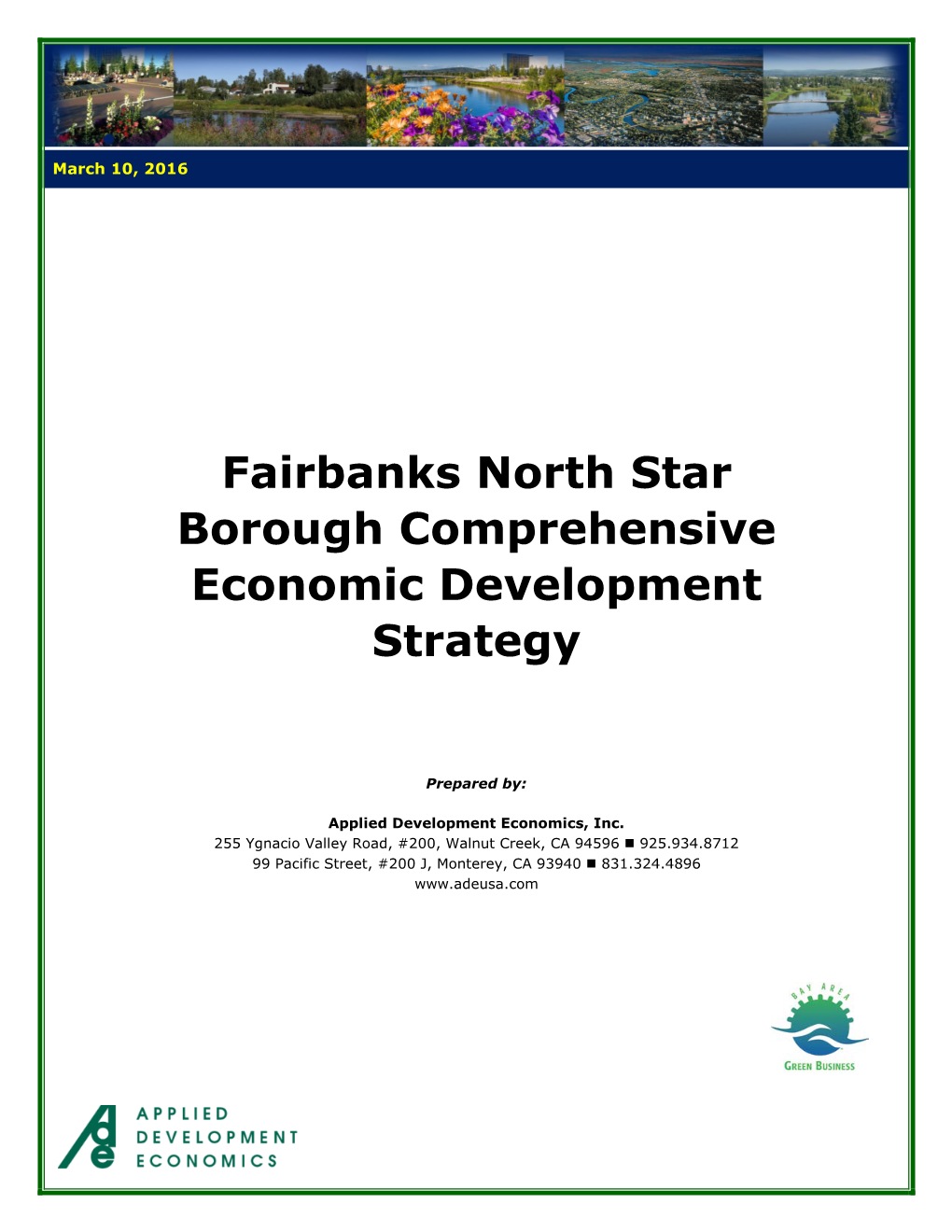 Comprehensive Economic Development Strategy