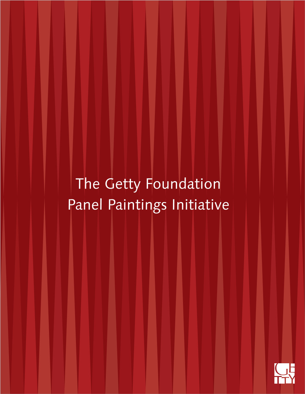 The Getty Foundation Panel Paintings Initiative I