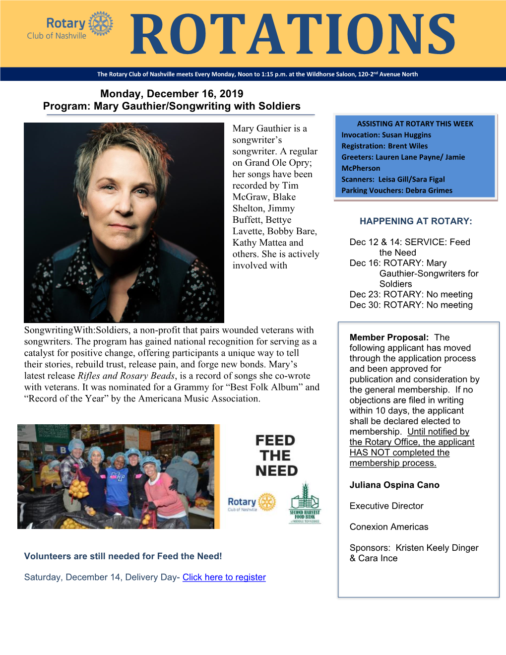 Mary Gauthier/Songwriting with Soldiers