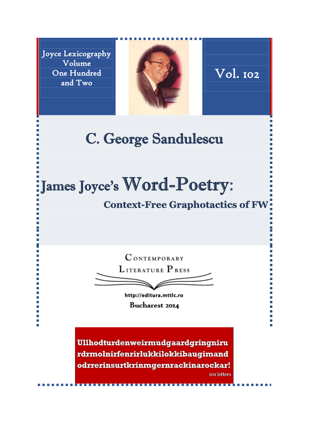 C. George Sandulescu James Joyce's Word-Poetry