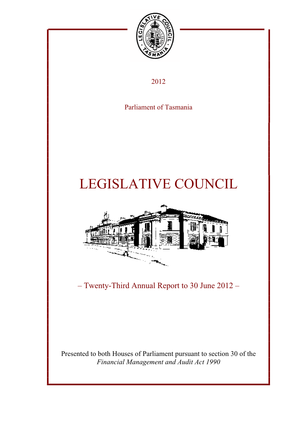 Legislative Council