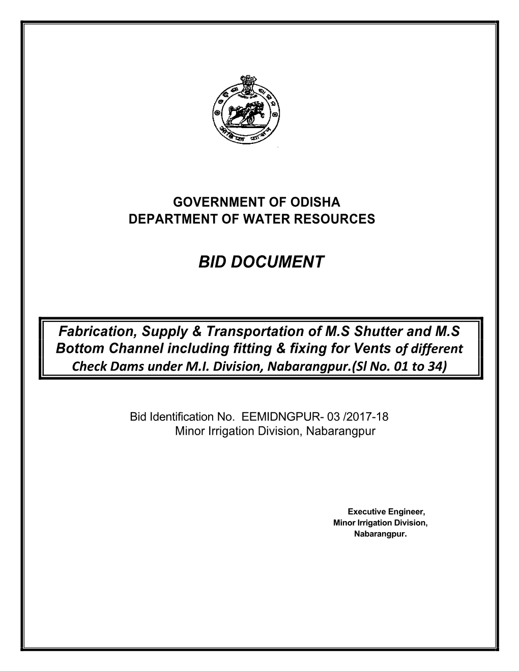 Bid Document