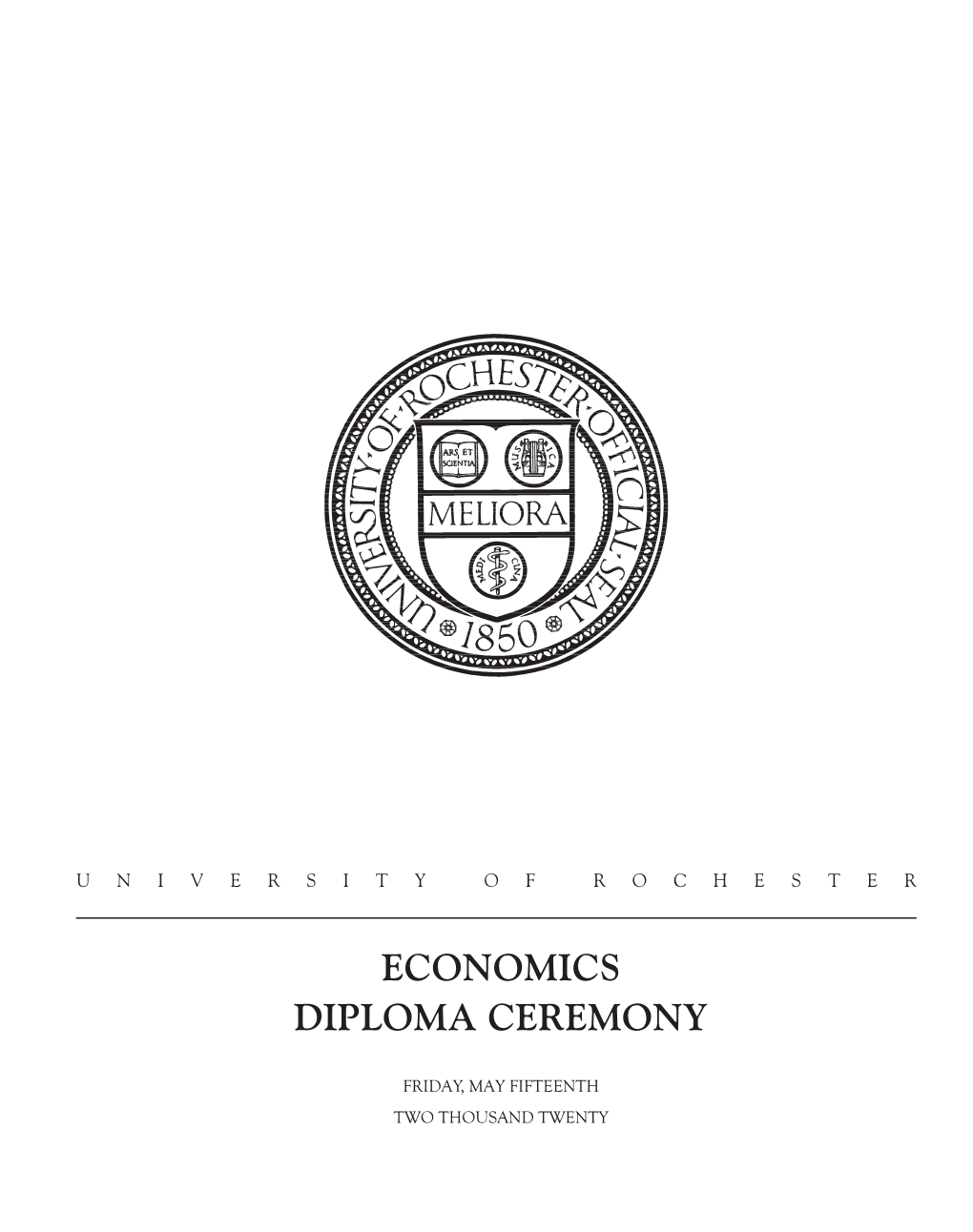 Economics Diploma Ceremony