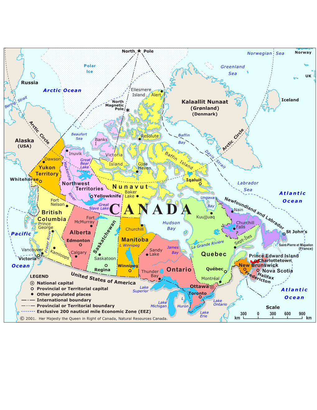 Maps of Canada