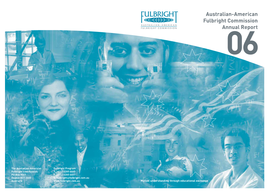Australian Fulbright Scholars 2006
