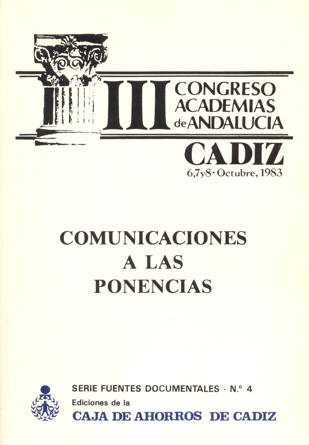 III Congreso De Las Academias Andaluzas (Cádiz, 6