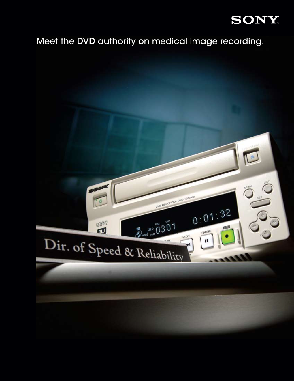 Meet the DVD Authority on Medical Image Recording