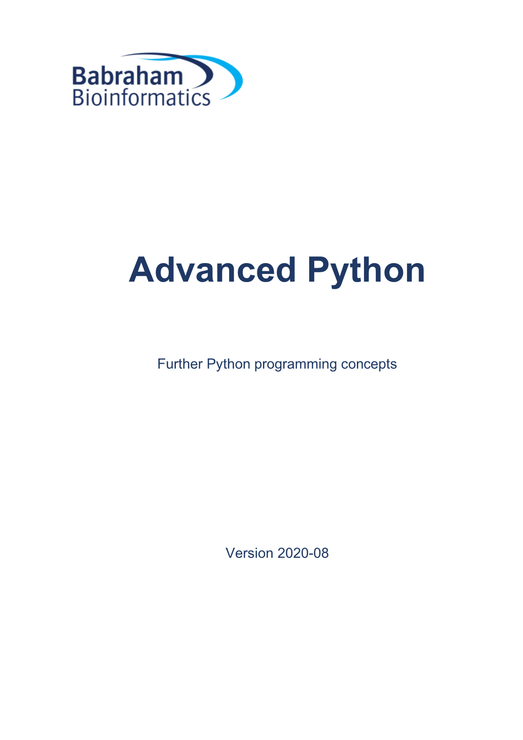 Advanced Python