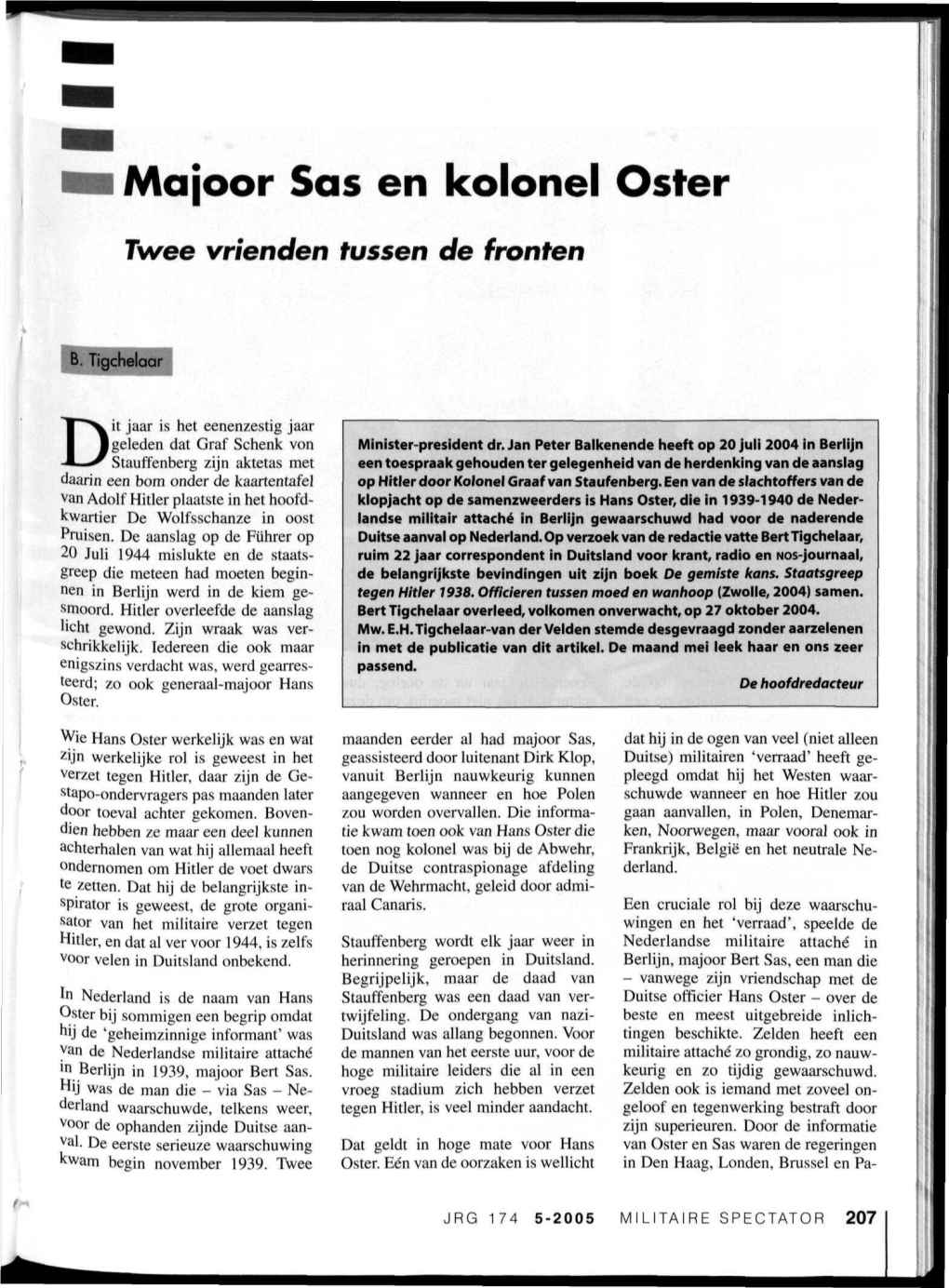 Majoor Sas En Kolonel Oster