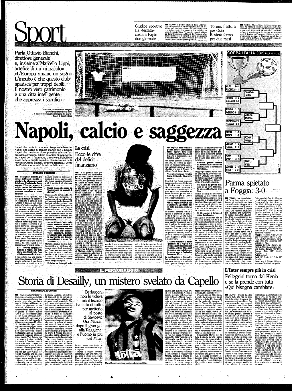 Storia Di Desailly, Un Mistero Svelato Da Capello