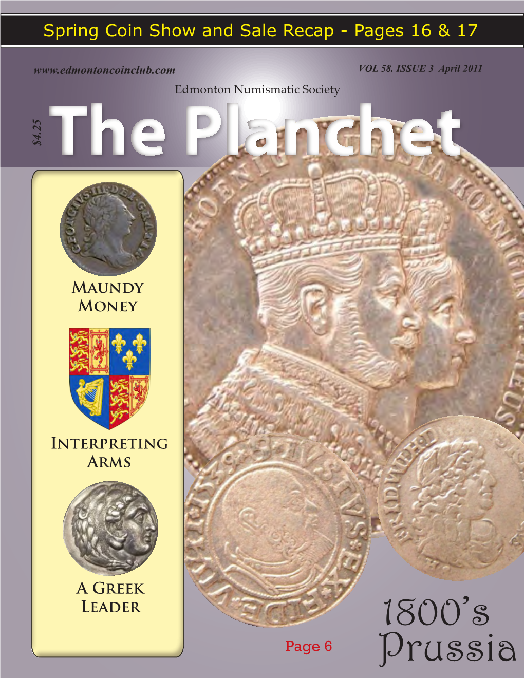 April 2011 – the Planchet Magazine